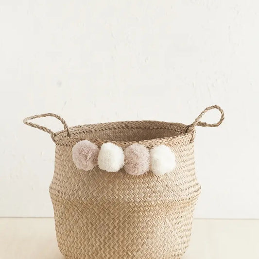 Sweet Pea Belly Basket-Medium