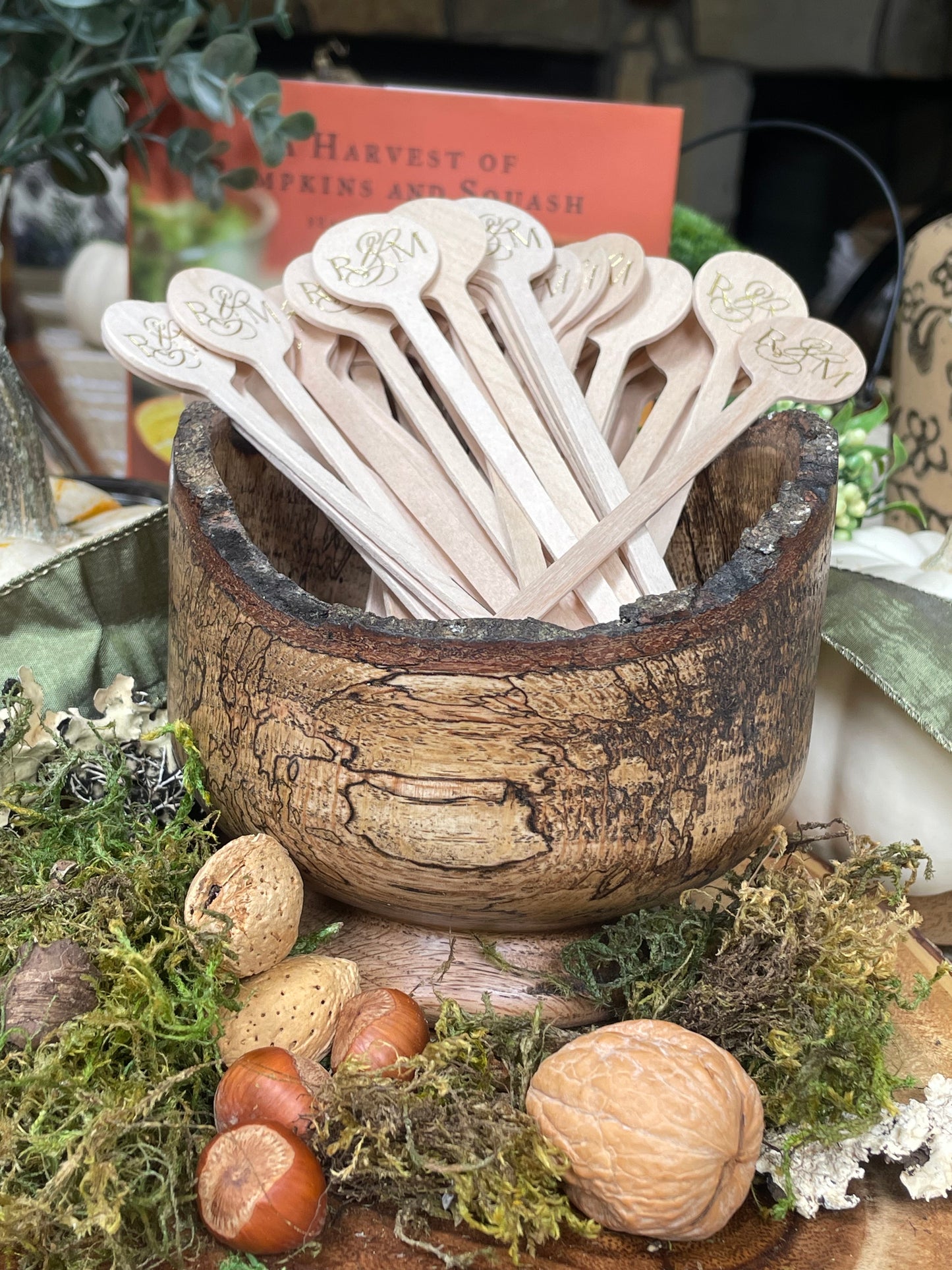 Rowan Red Oak Live Edge Bowl