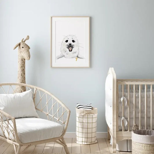 Seal Nursery Artwork Print