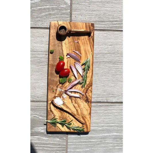 Olive Wood Rectangular Cheese Board