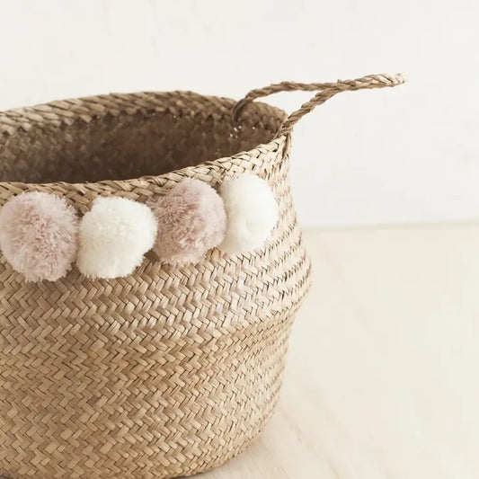 Sweet Pea Belly Basket-Large