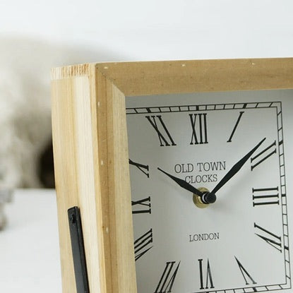 Wooden Table Clock