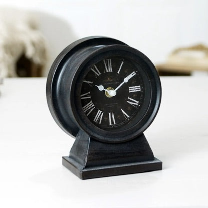 Black Desk Clock