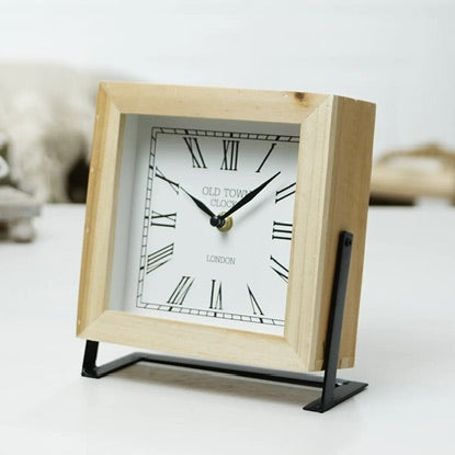 Wooden Table Clock