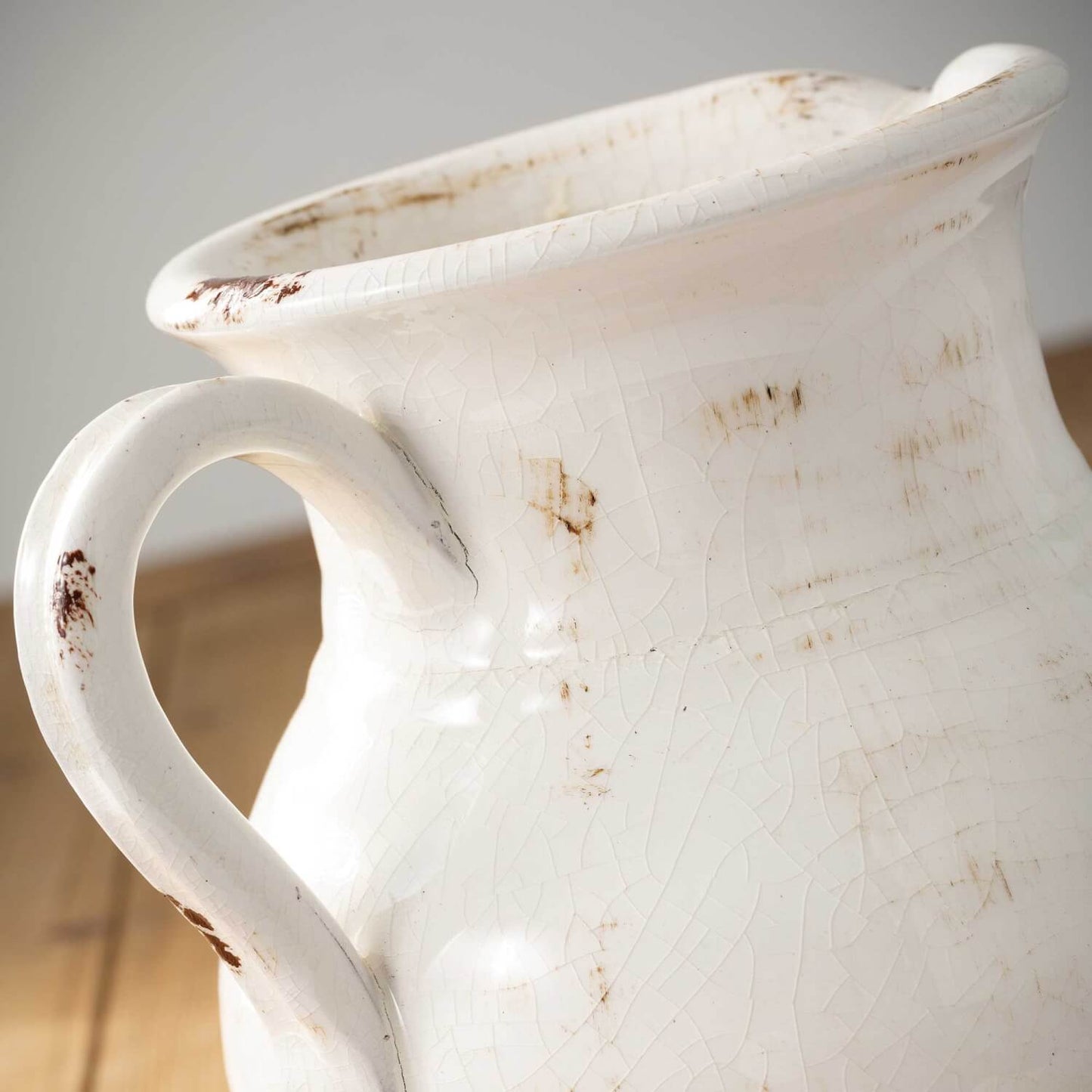 Glazed Ceramic Pitcher