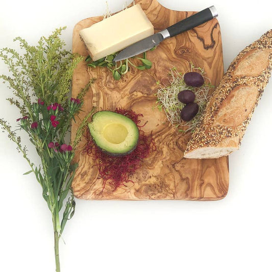 Olive Wood Rectangular Cutting Board